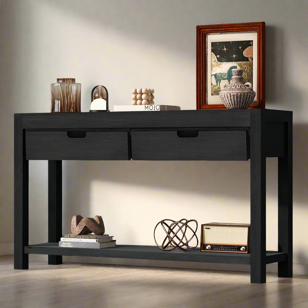 Console Table Entryway Table for Hallway Living Room with 2 Drawers