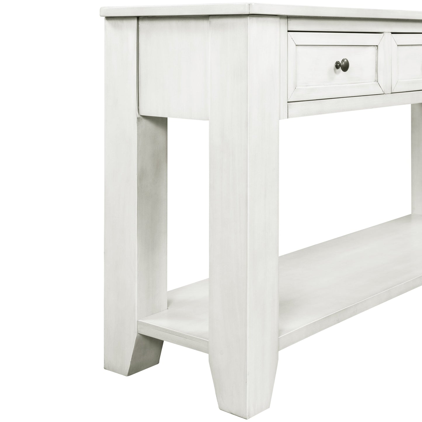 55'' Modern Console Table Sofa Table for Living Room with 3 Drawers