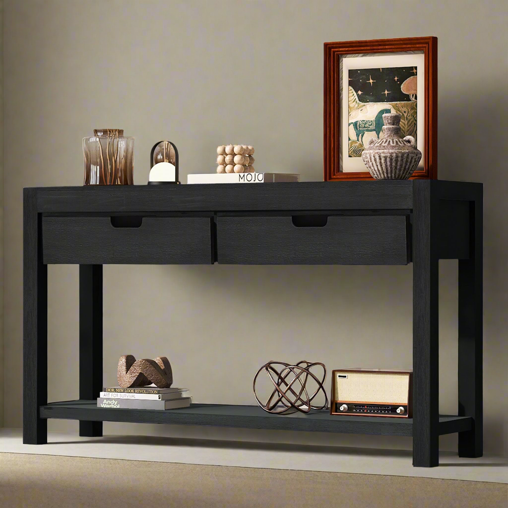 Console Table Entryway Table for Hallway Living Room with 2 Drawers