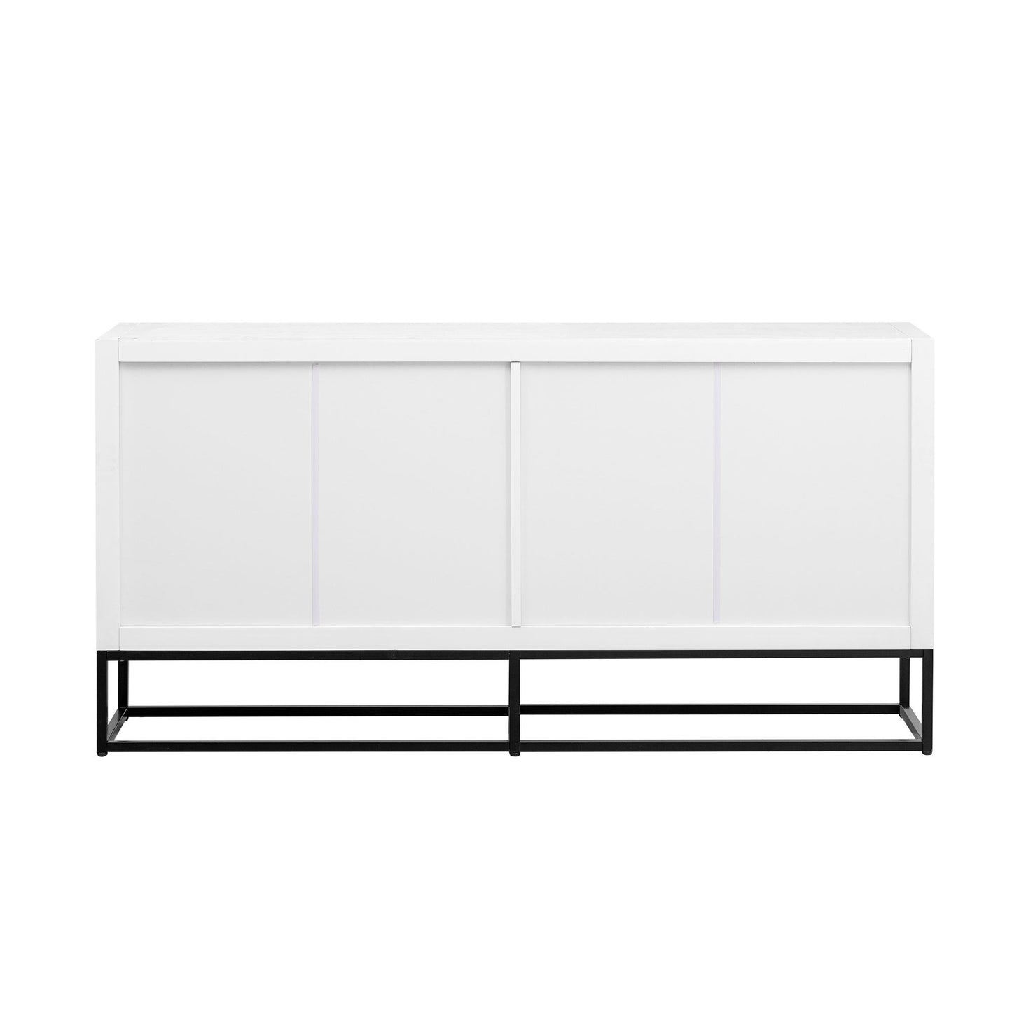 Light Luxury Designed Cabinet with Unique Support Legs and Adjustable