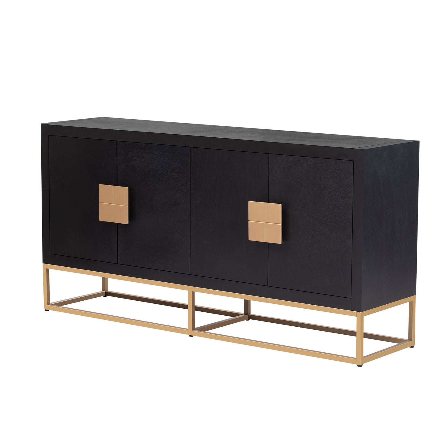 Light Luxury Designed Cabinet with Unique Support Legs and Adjustable