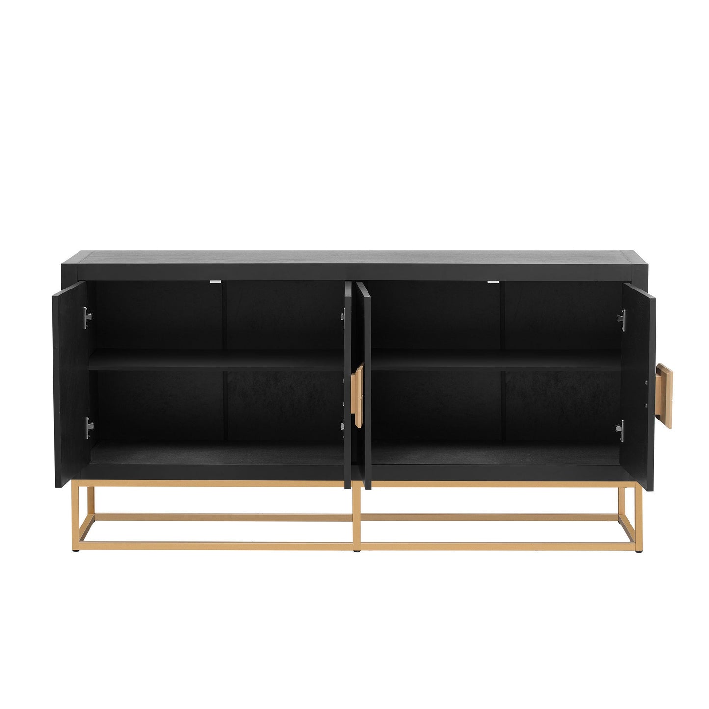 Light Luxury Designed Cabinet with Unique Support Legs and Adjustable