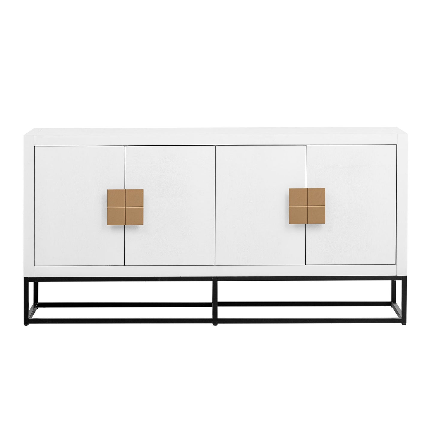 Light Luxury Designed Cabinet with Unique Support Legs and Adjustable