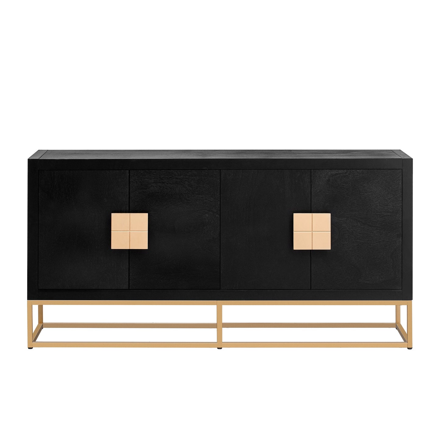 Light Luxury Designed Cabinet with Unique Support Legs and Adjustable